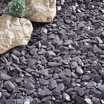 Plum Slate 20-40mm Slate Decorative Stone