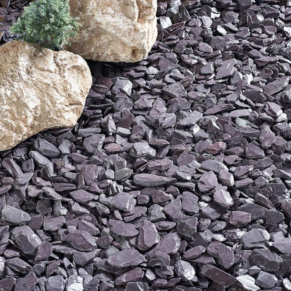 Plum Slate 20-40mm Slate Decorative Stone