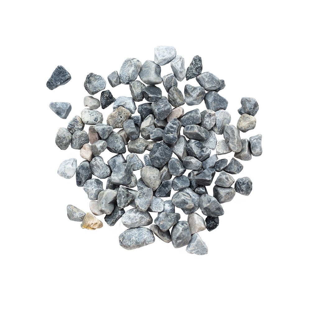 Swiss Glacier Pebbles 25-40mm Cool Grey & Icy Blue Decorative Stone