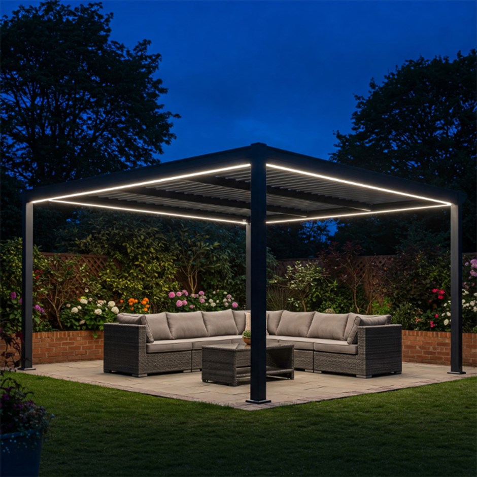 Pergola Colour Changing LED Light Kit by Primrose Living