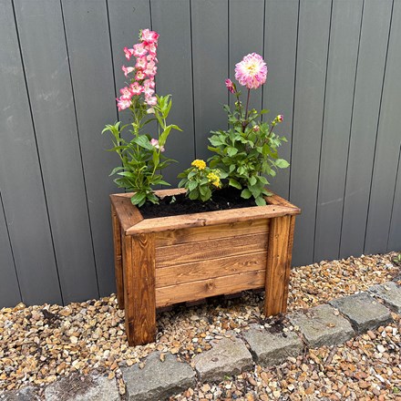 Prestbury Raised Rectangular Regular Trough | Wood