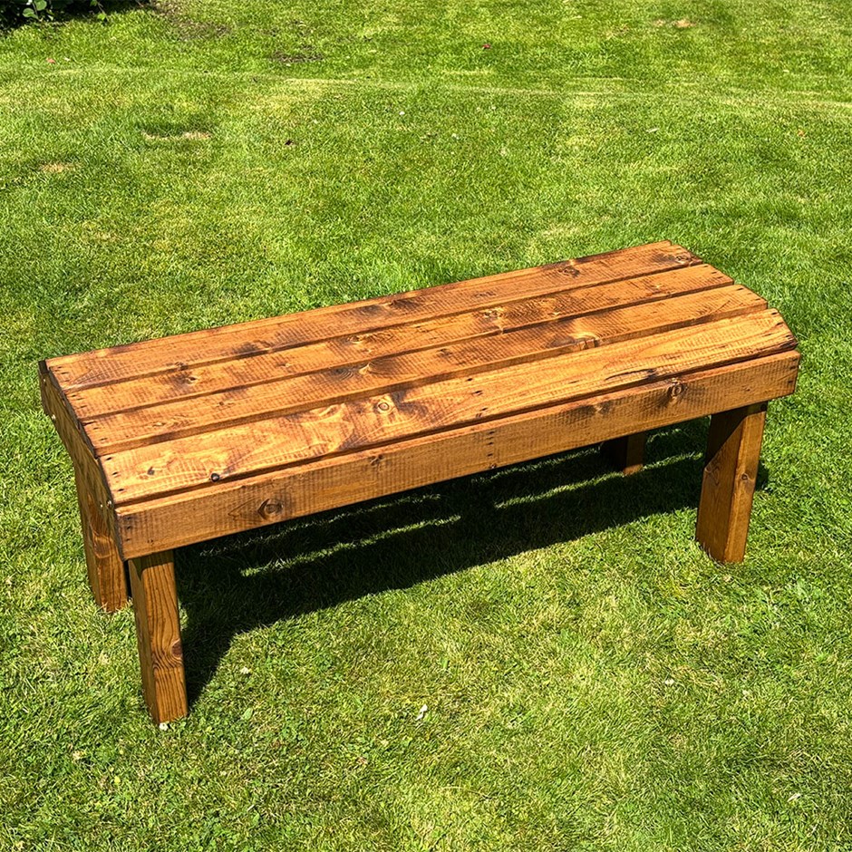 Knights Single Form Bench | Wood