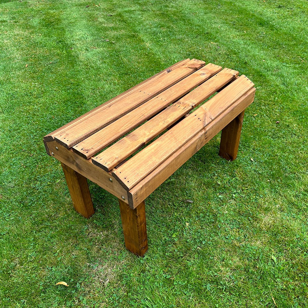 Knights Single Form Bench | Wood