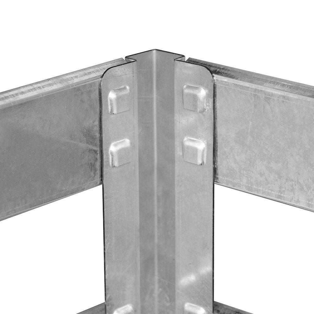 Galvanised Steel Slatted Compost Bin 560L By Primrose