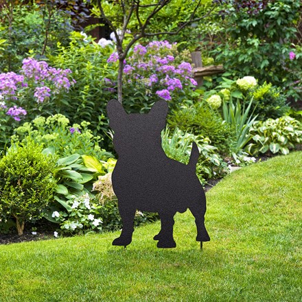 ShadowStake Garden Décor French Bulldog Silhouette