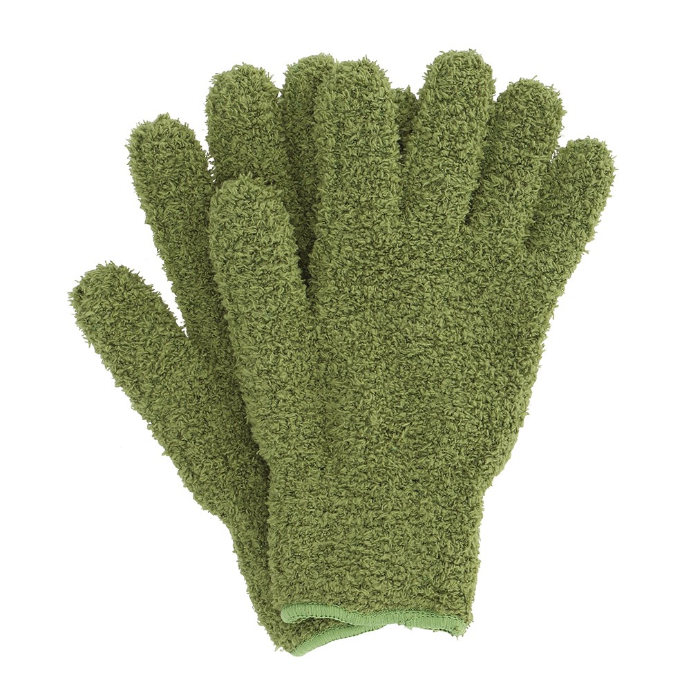 Houseplant Dust Gloves Green
