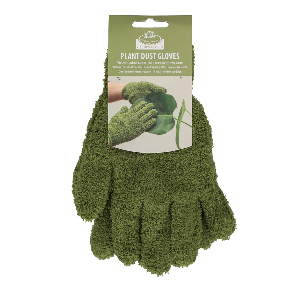 Houseplant Dust Gloves Green
