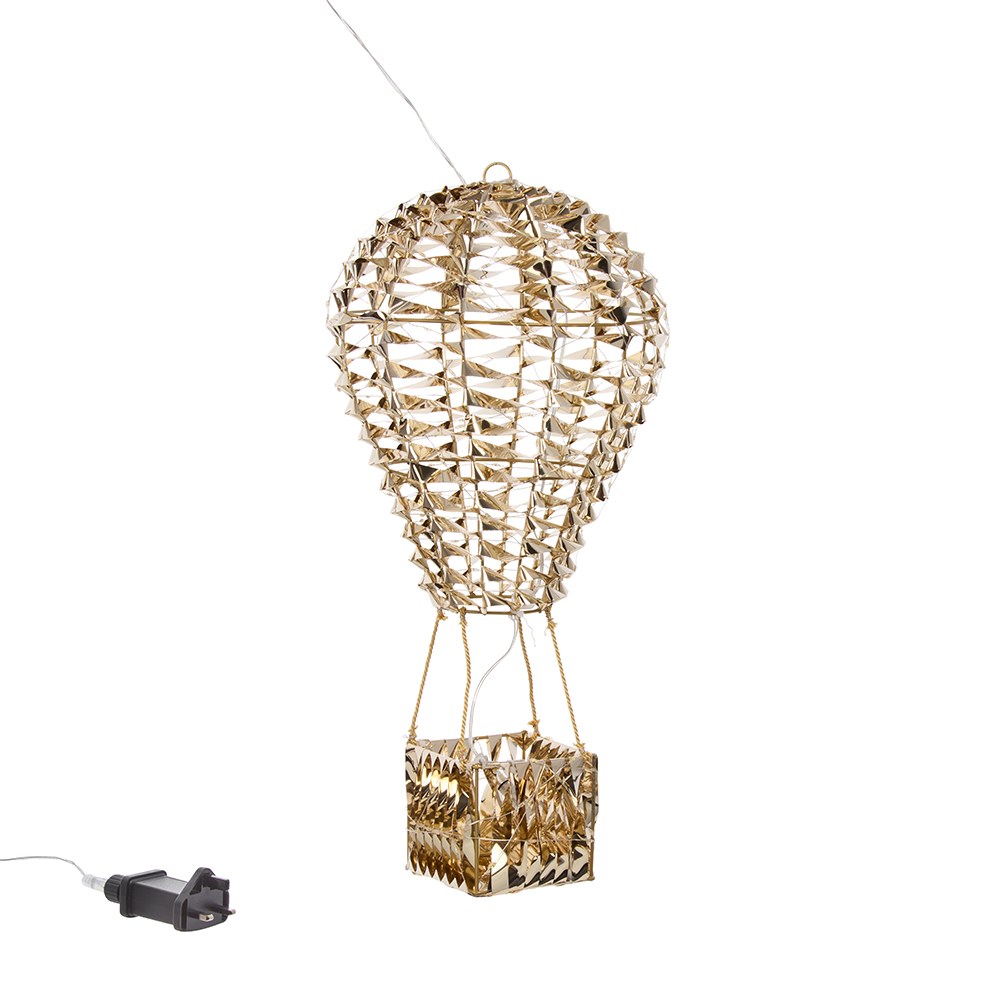 GoldTwist Christmas Hot Air Balloon