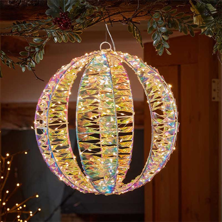 OpaLight Christmas Globe Lighting