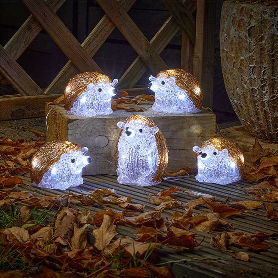InLit Ice Hedgehog Christmas Decor