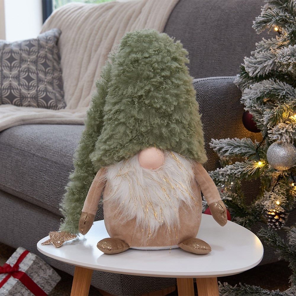 SuperSoft Sage Gonk Plush Christmas Gnome