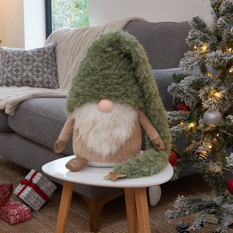 SuperSoft SageGonk Plush Christmas Gnome