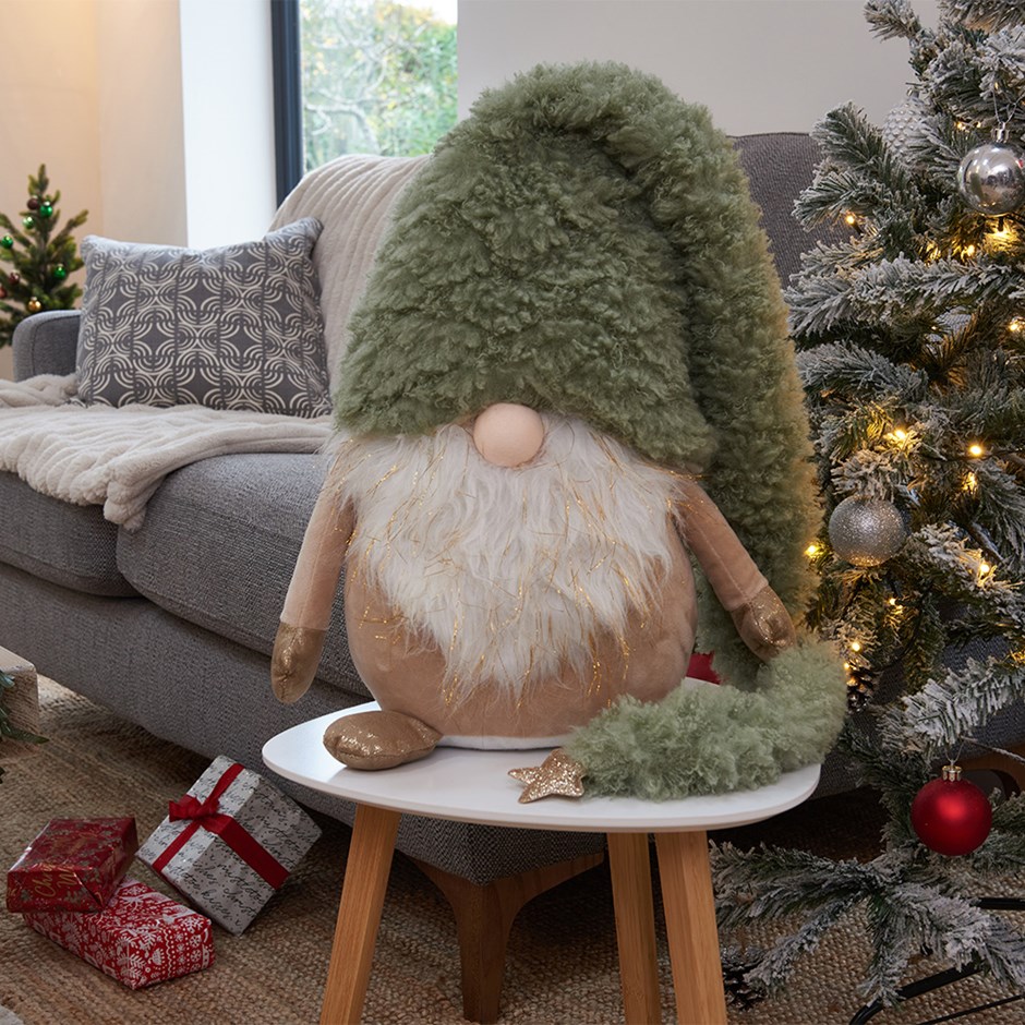 SuperSoft SageGonk Plush Christmas Gnome