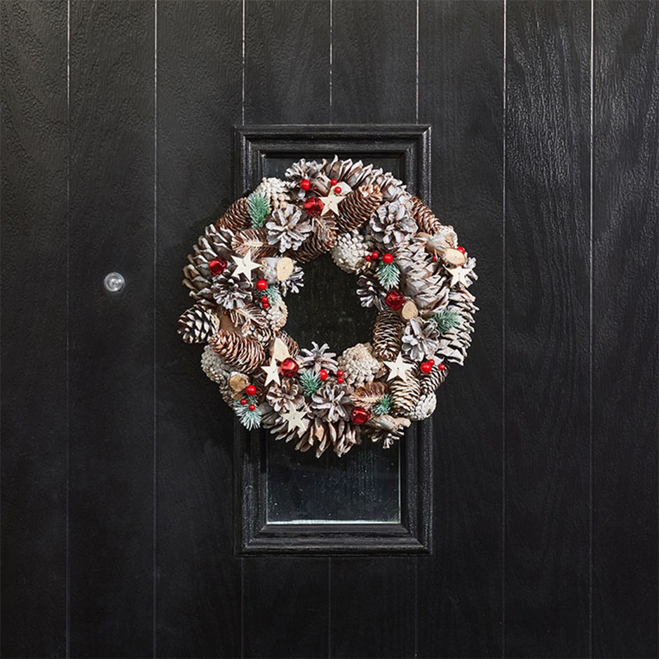 36cm FrostStar Christmas Decor Wreath 