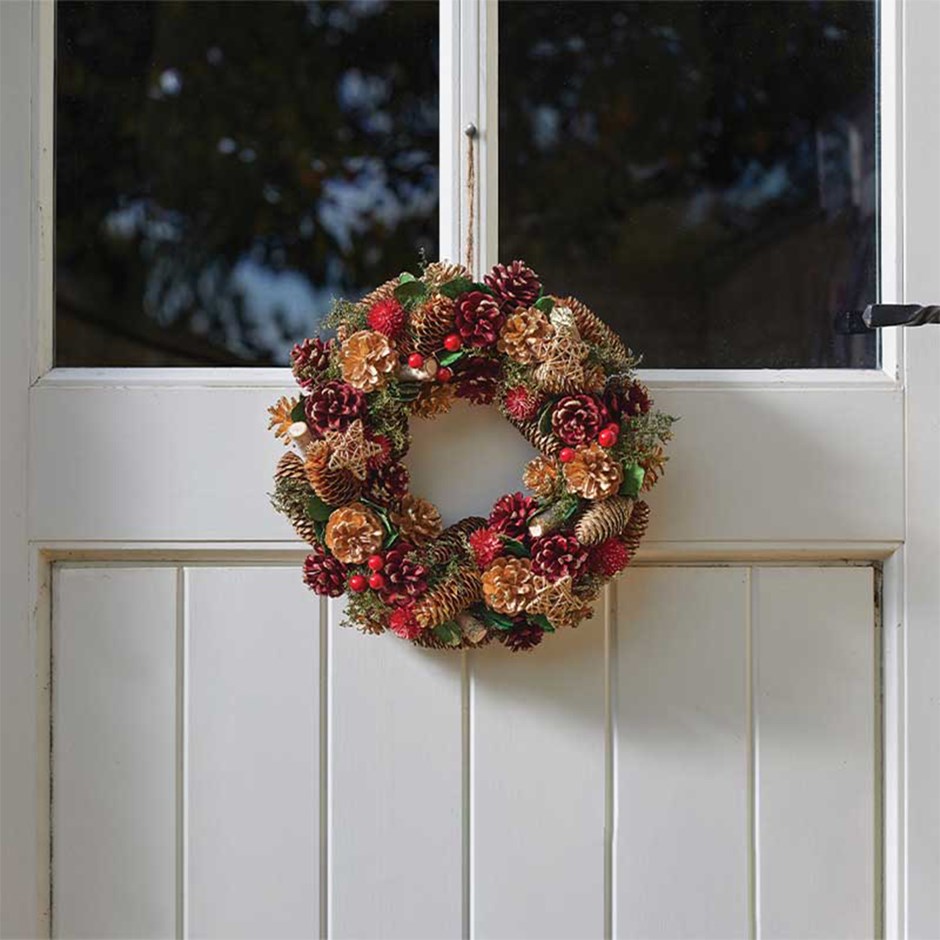 36cm Three Kings Christmas Decor Wreath 