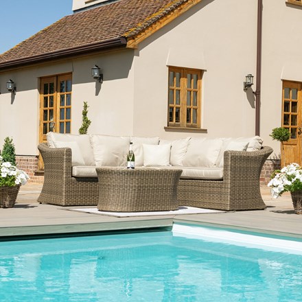 Winchester Small Corner Group | Rattan | 5 Seater