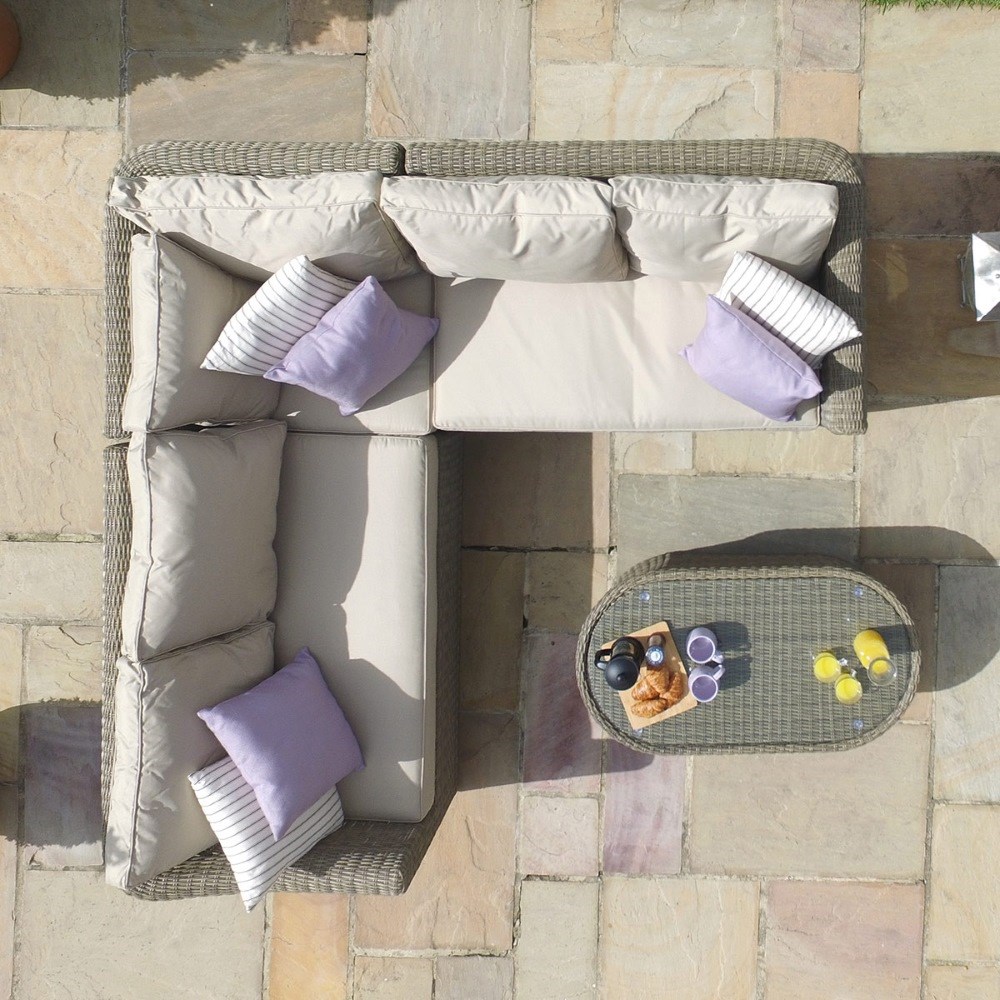 Winchester Small Corner Group | Rattan | 5 Seater