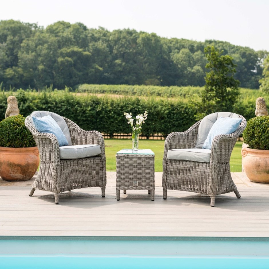 Oxford 3pc Lounge Set | Rattan | 2 Seater