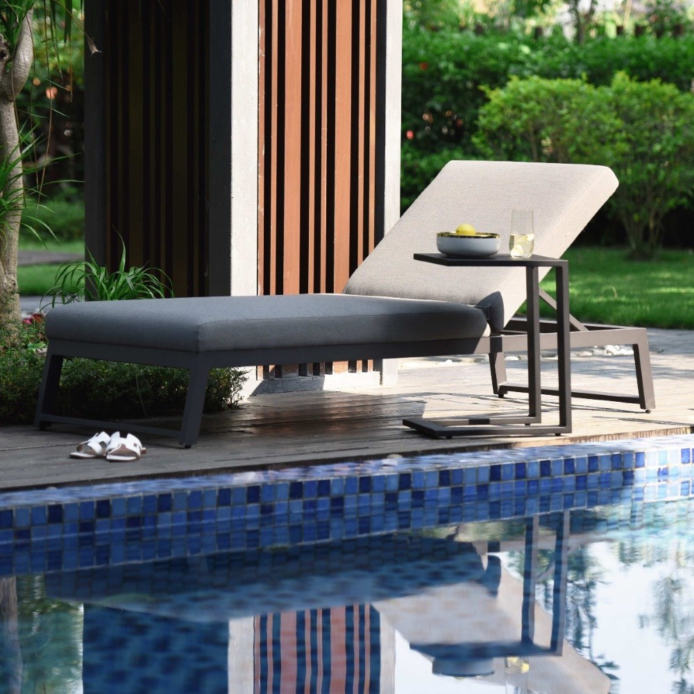 Allure Sunlounger | Aluminium | 1 Seater