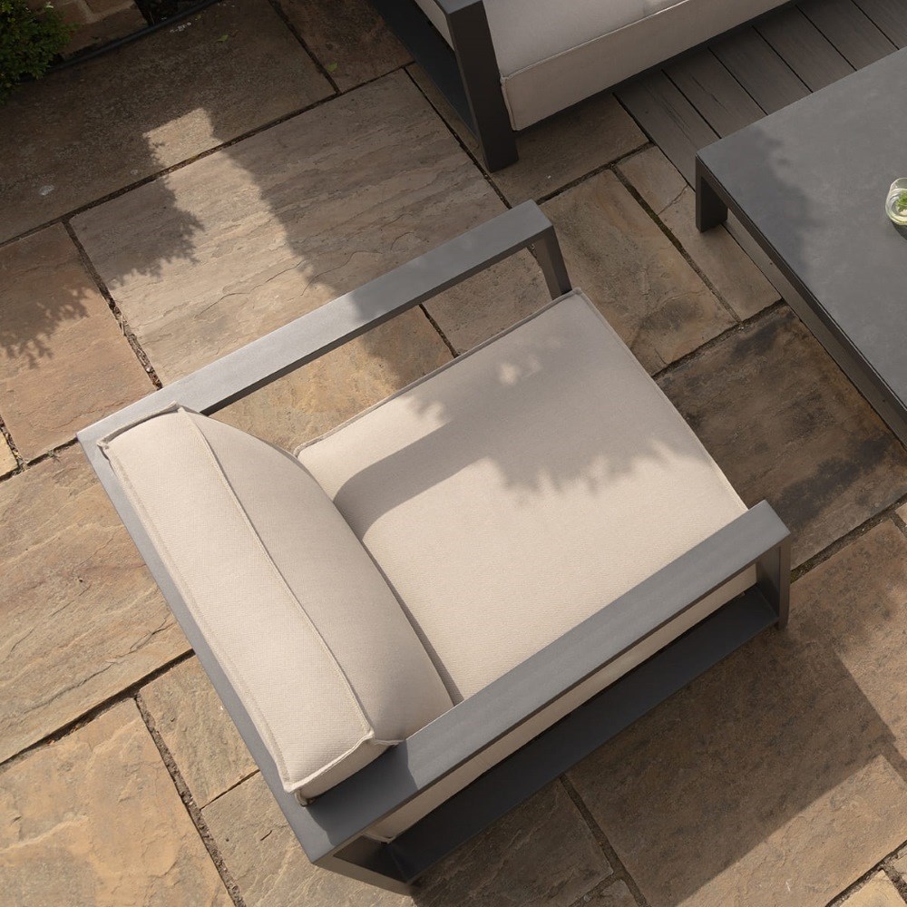 Ibiza Armchair | Aluminium | 1 Seater