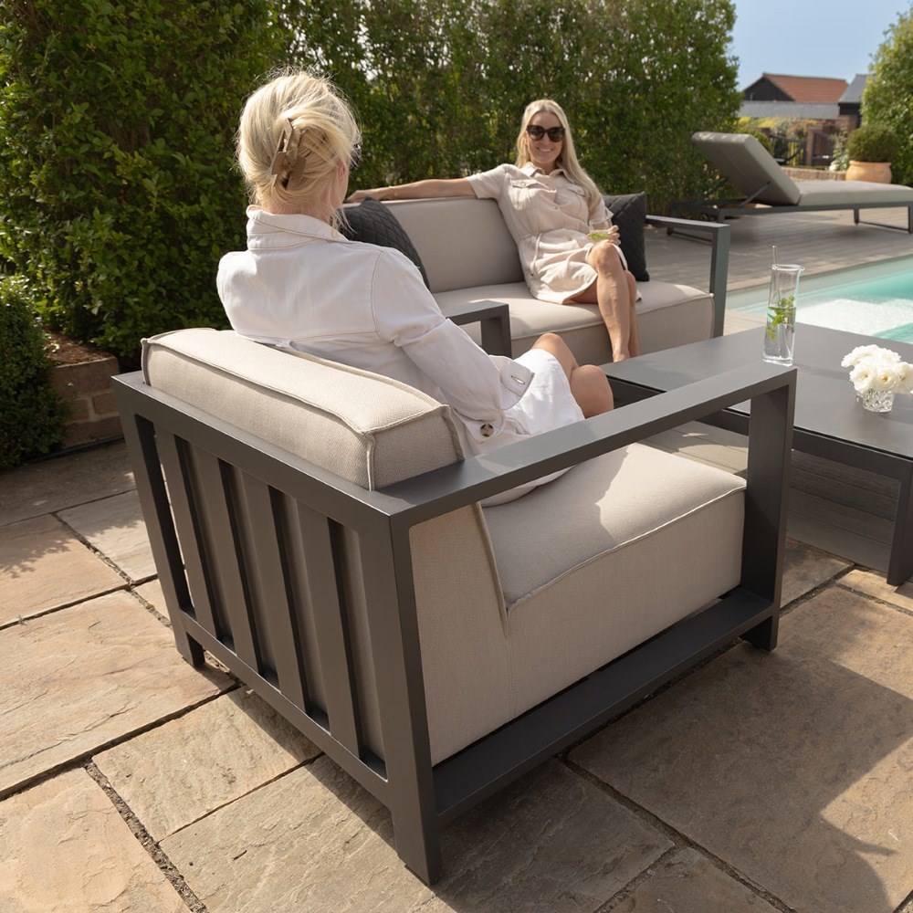 Ibiza Armchair | Aluminium | 1 Seater