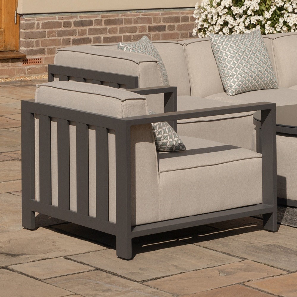 Ibiza Armchair | Aluminium | 1 Seater