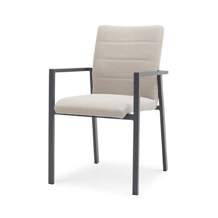 Pair of Ibiza Dining Chairs | Aluminium | 1 Seater