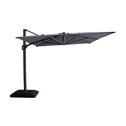 Aramis LED 3m x 4m Rectangular Rotating Cantilever Parasol