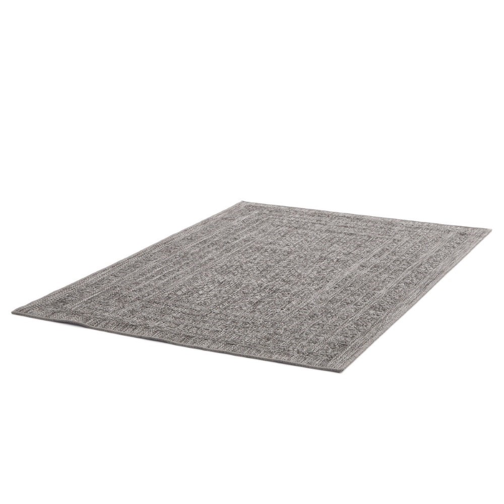 Alfresco Charcoal 160x230cm Indoor Outdoor Rug
