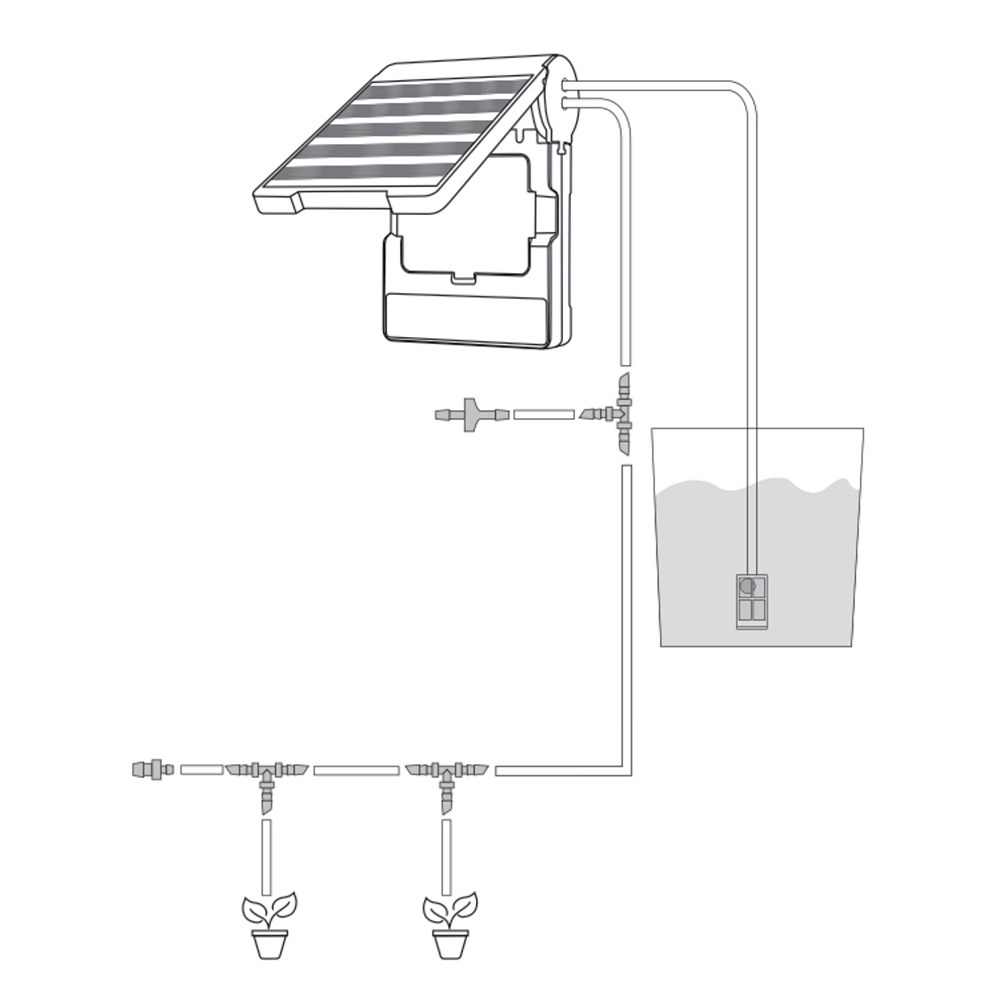 Solar Powered Automatic Drip Irrigation System