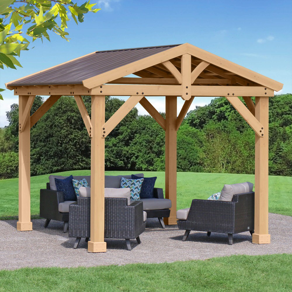 Meridian Pavilion | Cedar Wood | 10ft x 10ft