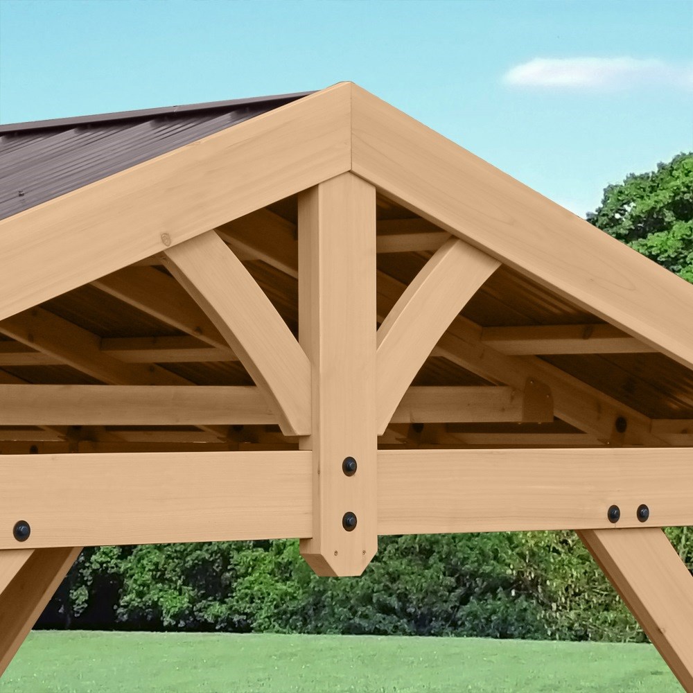 Meridian Pavilion | Cedar Wood | 10ft x 10ft