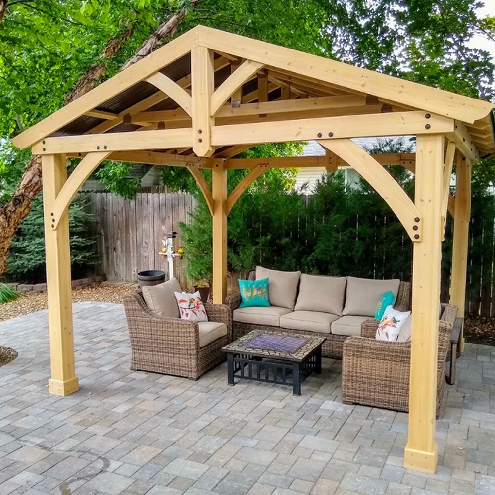 Carolina Pavilion | Cedar Wood | 13ft x 11ft