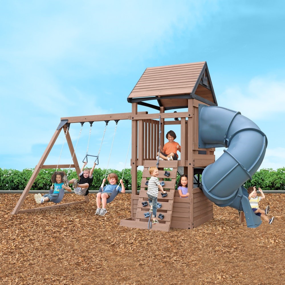Mountain Peak Playset Climbing Frame