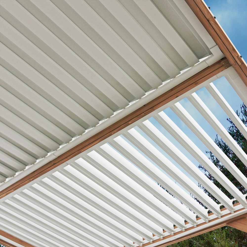 Meridian Louvered Room | Wood & Aluminium | 14ft x 12ft