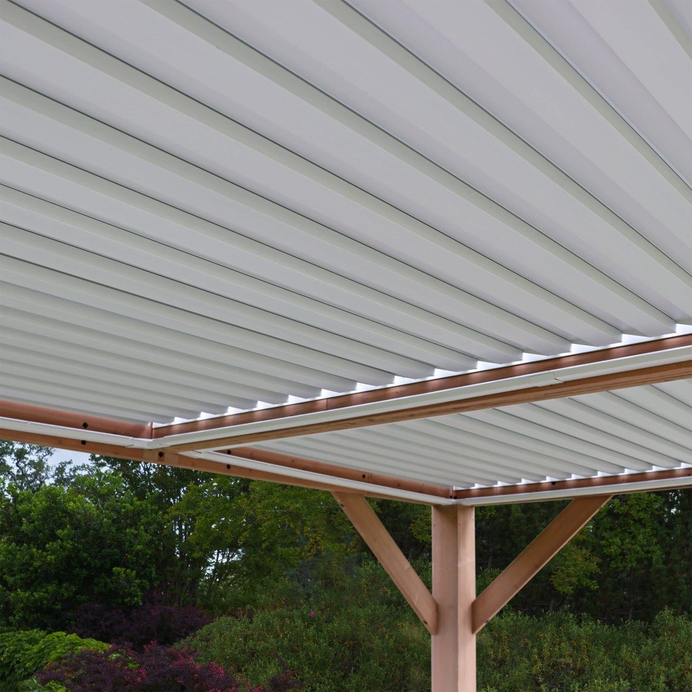 Meridian Louvered Room | Wood & Aluminium | 14ft x 12ft