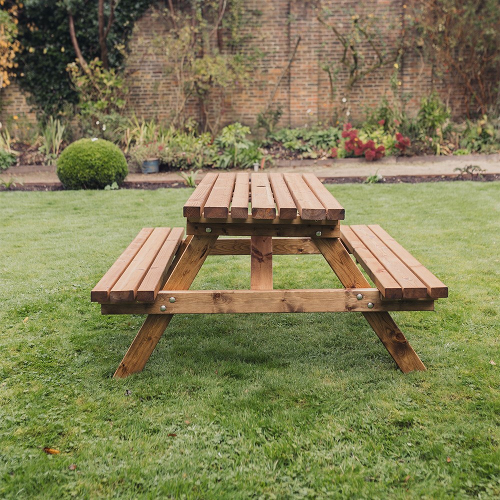 Valley Deluxe Redwood Picnic Table | L150cms