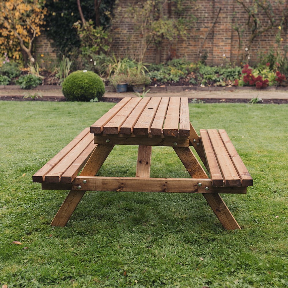Valley Deluxe Redwood Picnic Table | L180cms