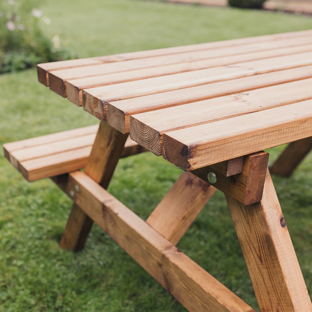 Valley Deluxe Redwood Picnic Table | L180cms