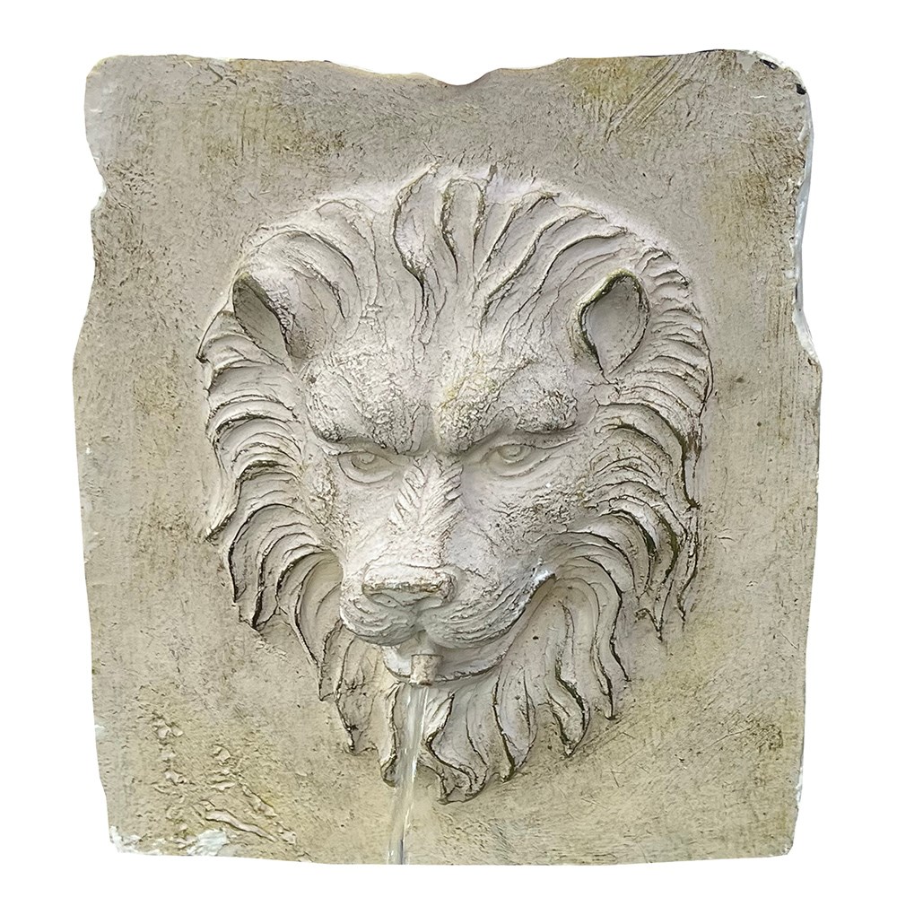 Lion Mask Spitter Wall Plaque