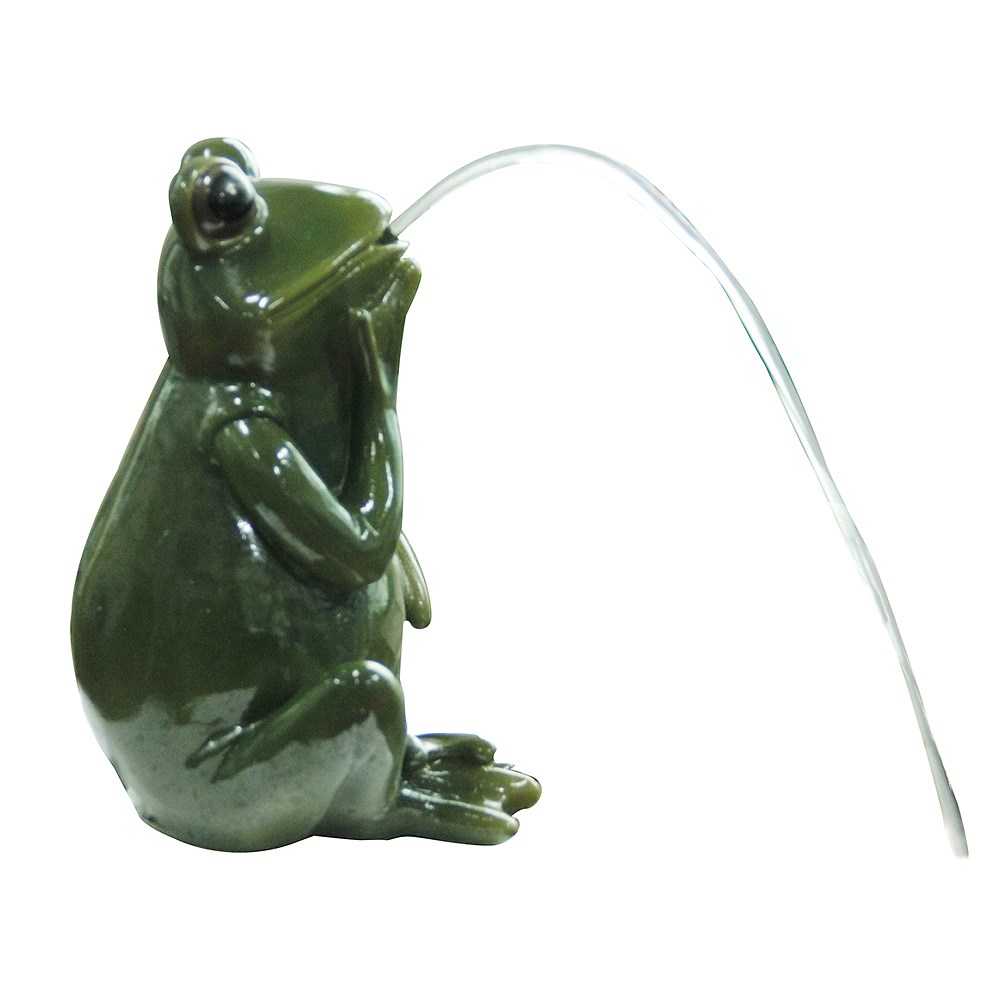 Frog Pond Spitter Ornament