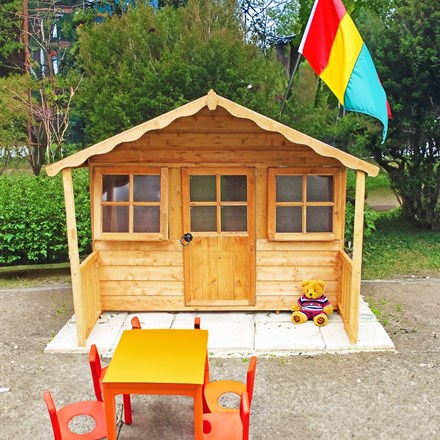 Wooden Stork Playhouse | 6ft x 4ft
