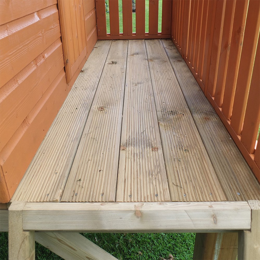 Wooden Stork Playhouse With Platform | 6ft x 4ft