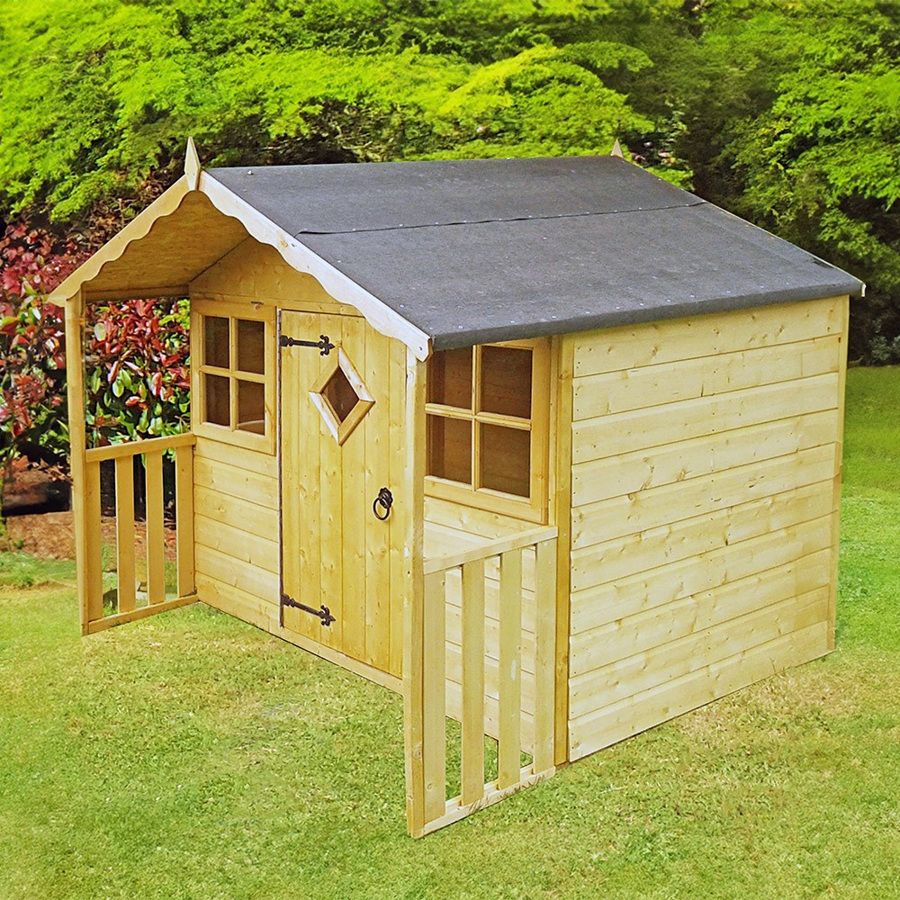 Wooden Cubby Playhouse | 6ft x 4ft