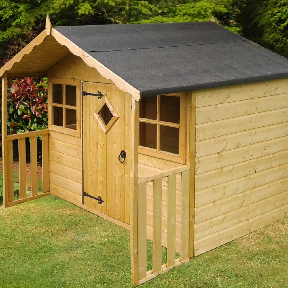 Wooden Cubby Playhouse | 6ft x 4ft