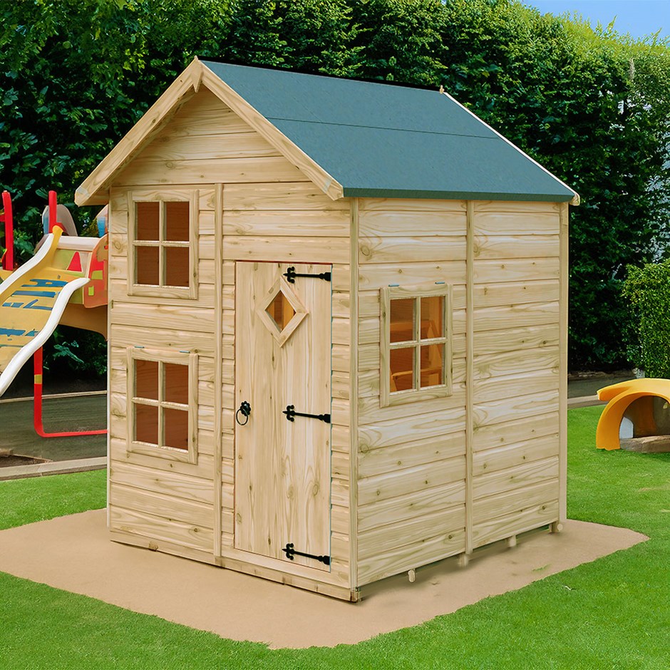 Wooden Croft Playhouse | 8ft x 4ft