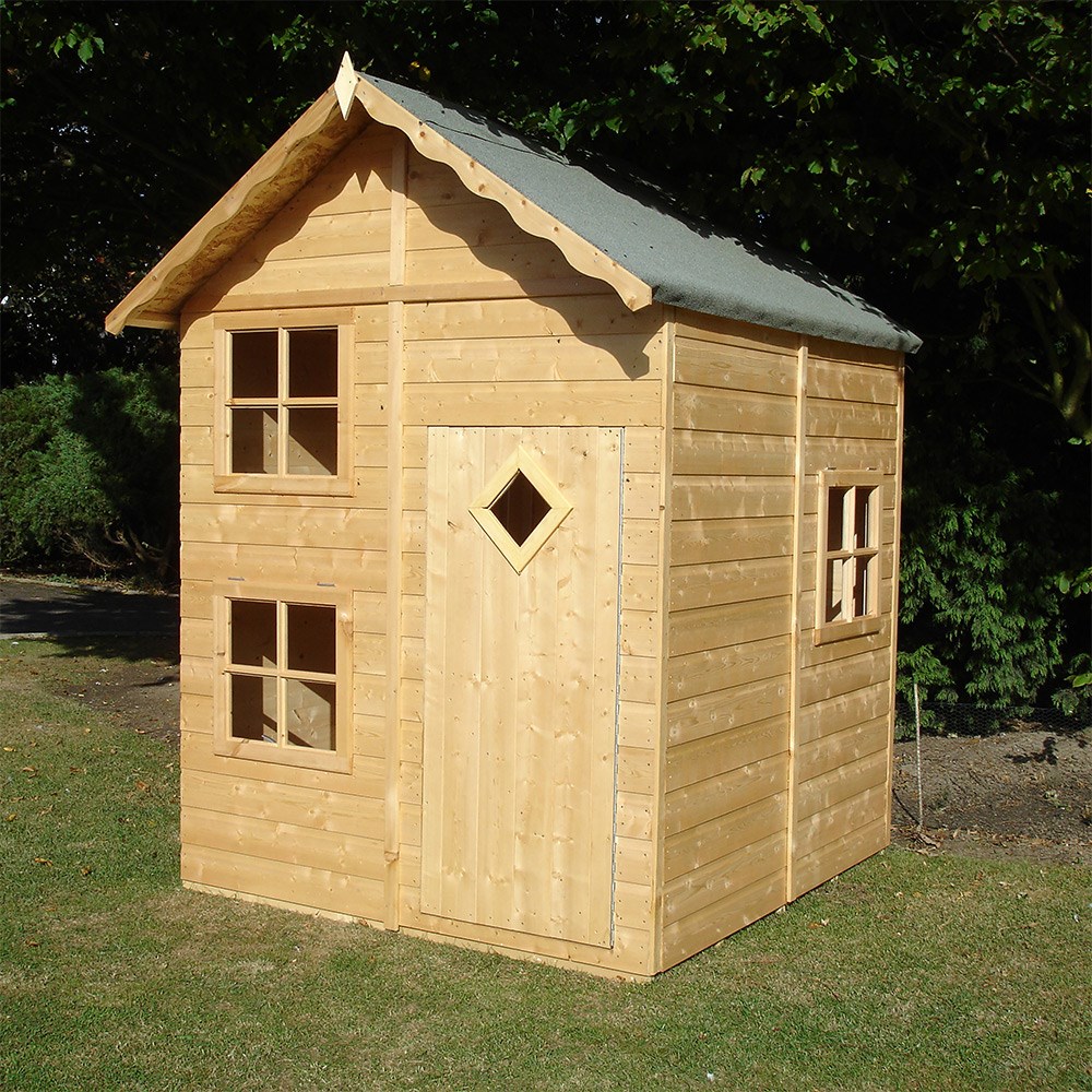 Wooden Croft Playhouse | 8ft x 4ft