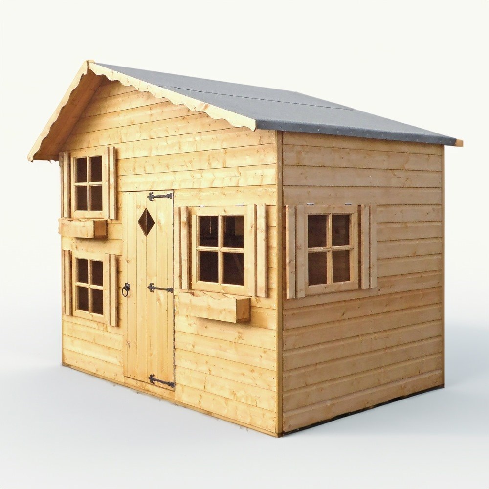 Wooden Loft Playhouse | 8ft x 8ft
