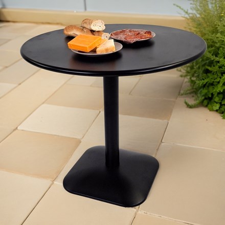 ALBIN 80 Round Table Black