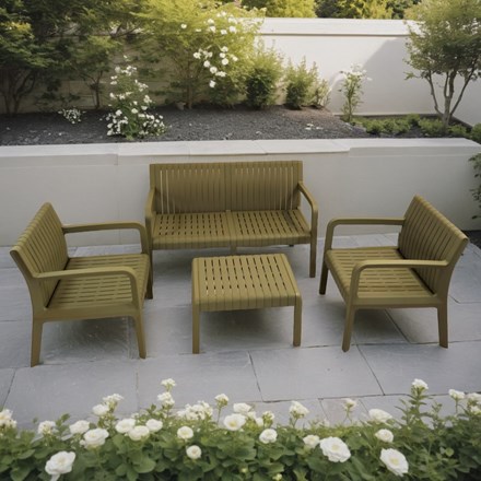 FREYA Lounge Set Avocado Green